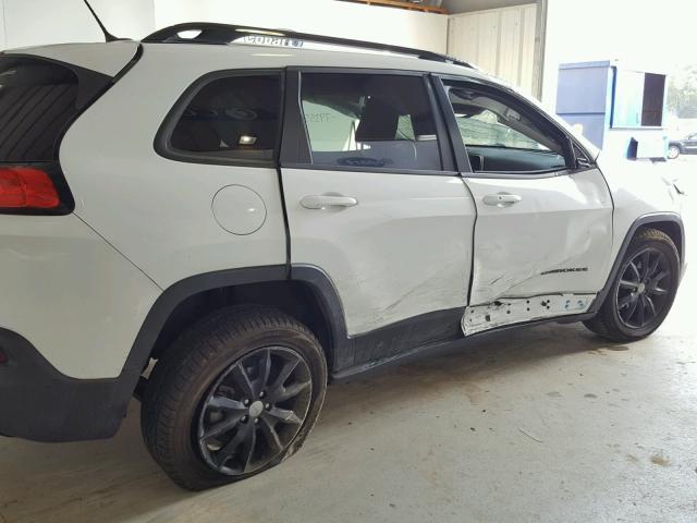 1C4PJLCBXEW313507 - 2014 JEEP CHEROKEE L WHITE photo 9