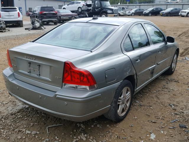 YV1RS592172617810 - 2007 VOLVO S60 2.5T GRAY photo 4