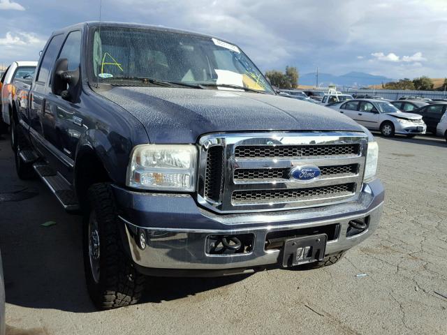 1FTWW31P86EA80911 - 2006 FORD F350 SRW S BLUE photo 1