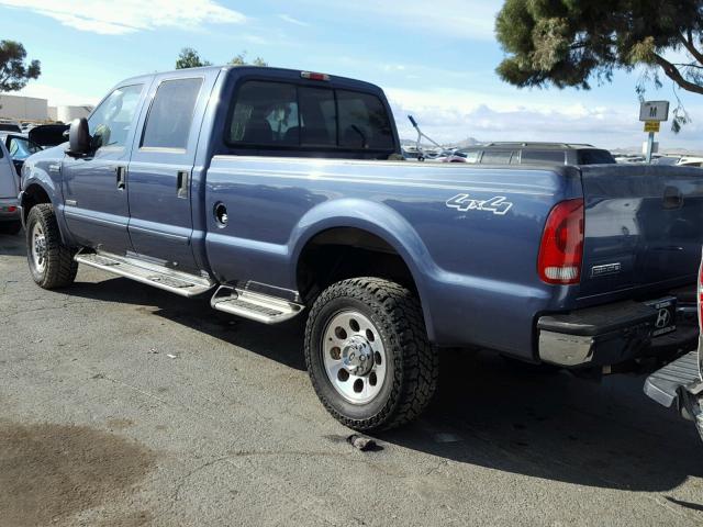 1FTWW31P86EA80911 - 2006 FORD F350 SRW S BLUE photo 3