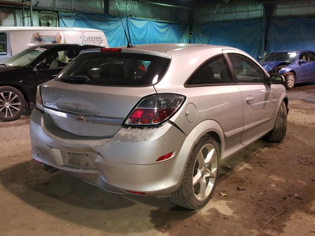 W08AT271985045841 - 2008 SATURN ASTRA XR SILVER photo 4