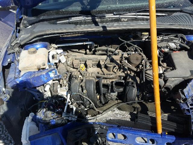 1FADP3N27EL197611 - 2014 FORD FOCUS TITA BLUE photo 7