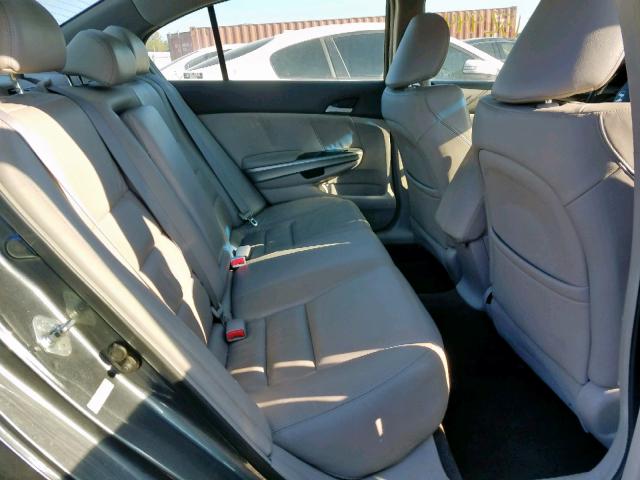 1HGCP26889A159083 - 2009 HONDA ACCORD EXL GRAY photo 6