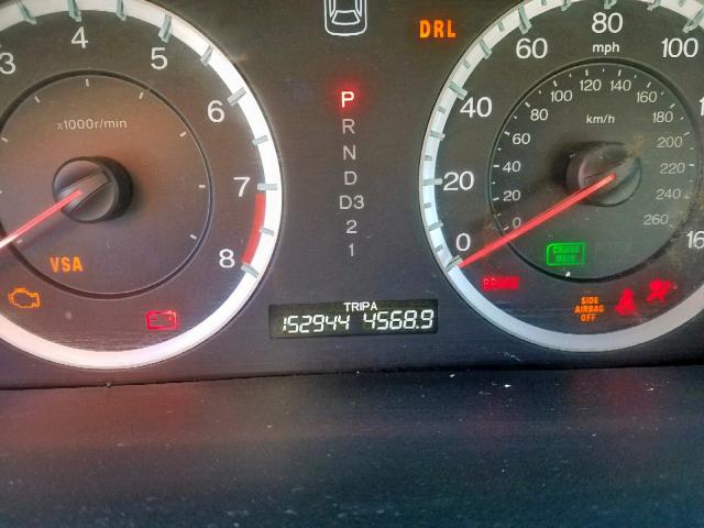 1HGCP26889A159083 - 2009 HONDA ACCORD EXL GRAY photo 8