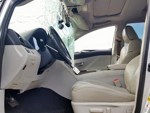 4T3BK11A19U010402 - 2009 TOYOTA VENZA SILVER photo 5