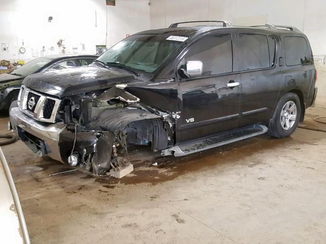 5N1BA08C37N723872 - 2007 NISSAN ARMADA SE BLACK photo 2