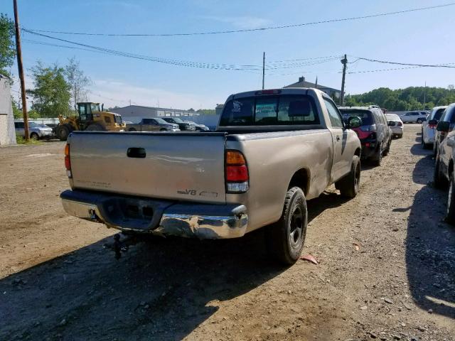 5TBKT42186S483670 - 2006 TOYOTA TUNDRA GOLD photo 4