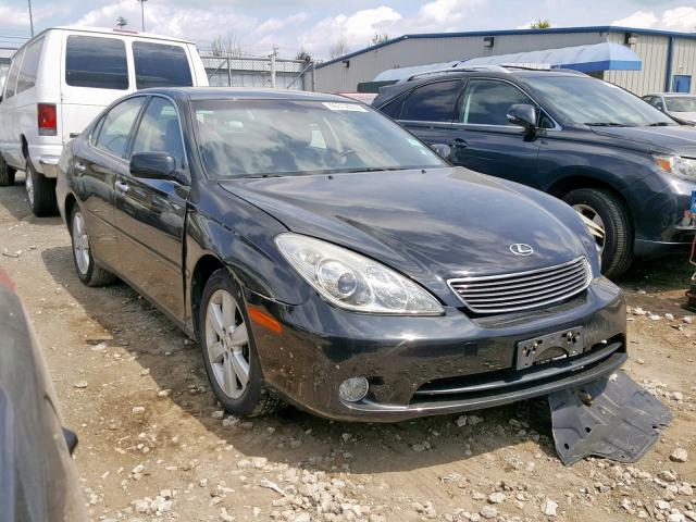 JTHBA30G055069199 - 2005 LEXUS ES 330 BLACK photo 1