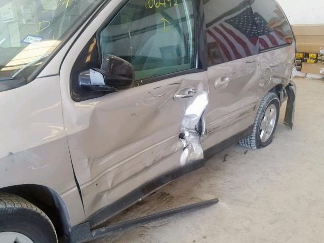 2FMZA576X5BA45279 - 2005 FORD FREESTAR S SILVER photo 9