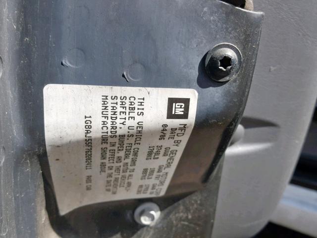 1G8AJ55F76Z202411 - 2006 SATURN ION LEVEL WHITE photo 10