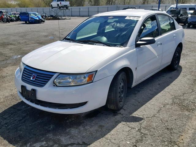 1G8AJ55F76Z202411 - 2006 SATURN ION LEVEL WHITE photo 2