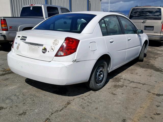 1G8AJ55F76Z202411 - 2006 SATURN ION LEVEL WHITE photo 4
