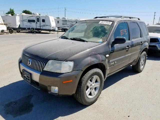 4M2CU98H16KJ15777 - 2006 MERCURY MARINER HE GRAY photo 2