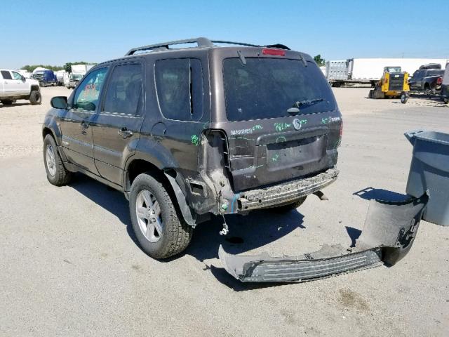 4M2CU98H16KJ15777 - 2006 MERCURY MARINER HE GRAY photo 3