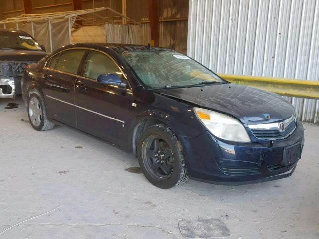 1G8ZS57N17F222550 - 2007 SATURN AURA XE BLACK photo 1