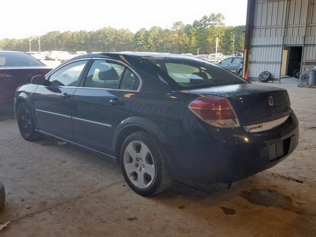 1G8ZS57N17F222550 - 2007 SATURN AURA XE BLACK photo 3