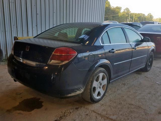 1G8ZS57N17F222550 - 2007 SATURN AURA XE BLACK photo 4