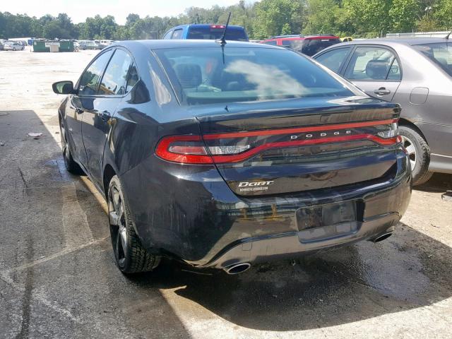 1C3CDFBB7FD266866 - 2015 DODGE DART SXT BLACK photo 3