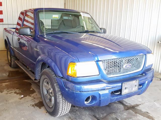 1FTZR45E03PA39367 - 2003 FORD RANGER SUP BLUE photo 1