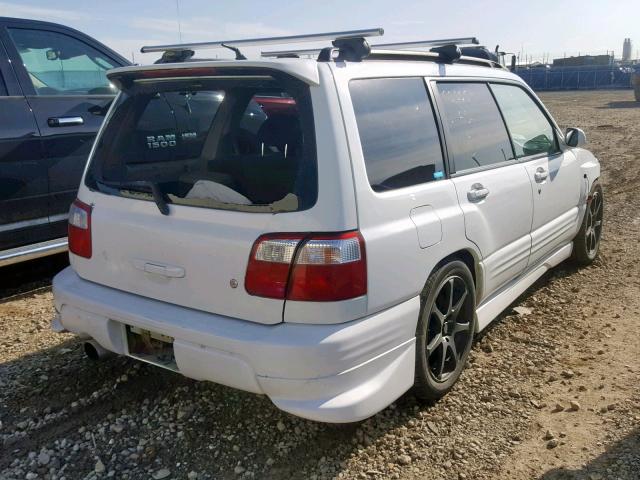 SF5137425 - 2000 SUBARU FORESTER WHITE photo 3