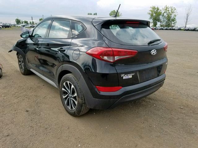 KM8J2CA49HU488740 - 2017 HYUNDAI TUCSON SE BLACK photo 3