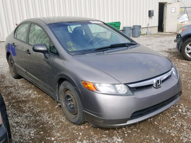 2HGFA16317H001647 - 2007 HONDA CIVIC DX GRAY photo 1