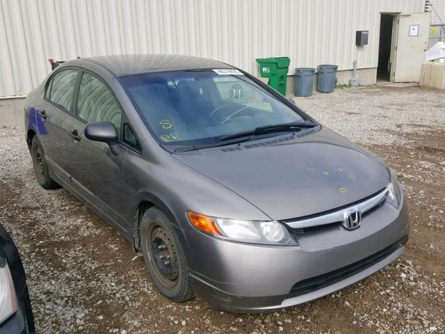 2HGFA16317H001647 - 2007 HONDA CIVIC DX GRAY photo 9