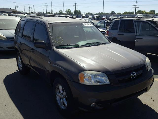 4F2CZ06176KM38336 - 2006 MAZDA TRIBUTE S BROWN photo 1