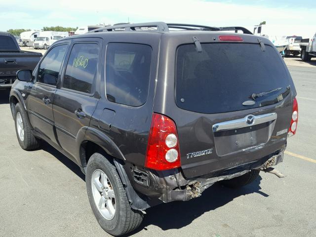 4F2CZ06176KM38336 - 2006 MAZDA TRIBUTE S BROWN photo 3