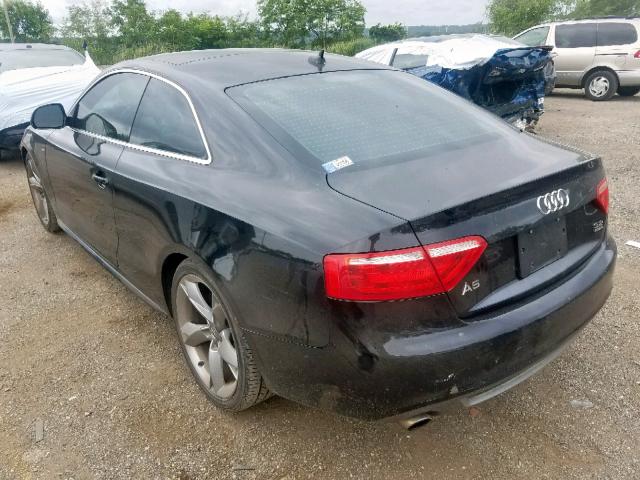 WAUDK78T68A032392 - 2008 AUDI A5 QUATTRO BLACK photo 3