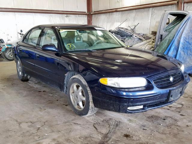 2G4WB55K721273032 - 2002 BUICK REGAL LS BLUE photo 1