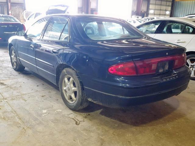 2G4WB55K721273032 - 2002 BUICK REGAL LS BLUE photo 3