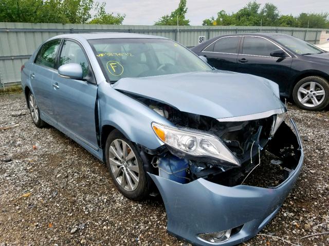 4T1BK3DB9BU387042 - 2011 TOYOTA AVALON BAS BLUE photo 1