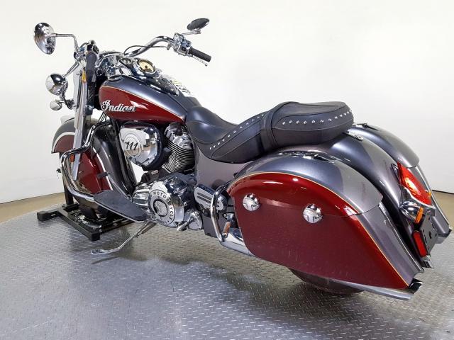 56KTHAAA3K3375315 - 2019 INDIAN MOTORCYCLE CO. SPRINGFIEL BURGUNDY photo 6