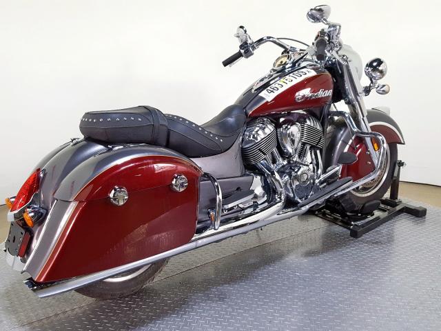 56KTHAAA3K3375315 - 2019 INDIAN MOTORCYCLE CO. SPRINGFIEL BURGUNDY photo 8