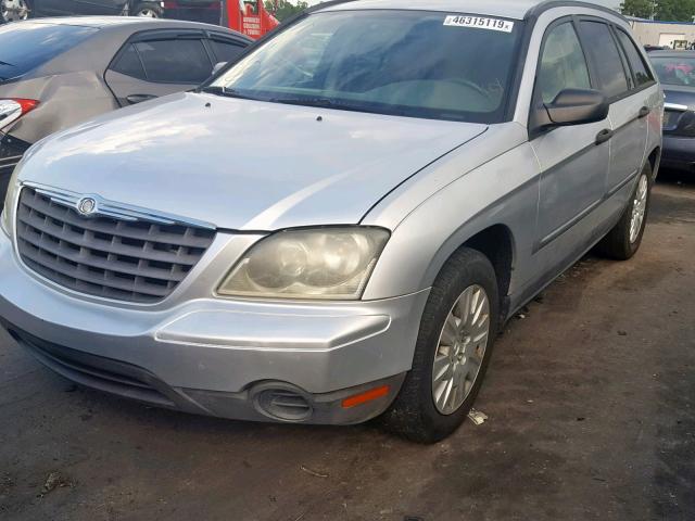 2C4GM48LX5R556452 - 2005 CHRYSLER PACIFICA SILVER photo 2