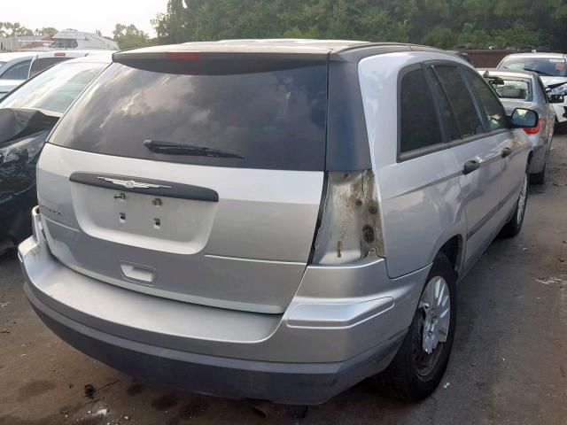 2C4GM48LX5R556452 - 2005 CHRYSLER PACIFICA SILVER photo 4