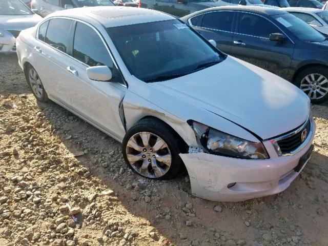 1HGCP3F86AA030110 - 2010 HONDA ACCORD EXL WHITE photo 1