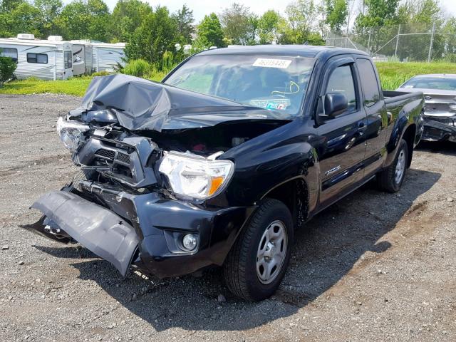 5TFTX4CN4EX045321 - 2014 TOYOTA TACOMA ACC BLACK photo 2