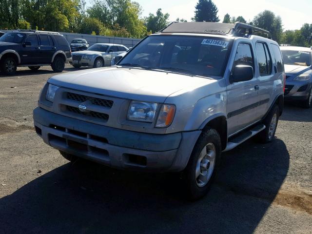 5N1ED28Y01C538967 - 2001 NISSAN XTERRA XE SILVER photo 2