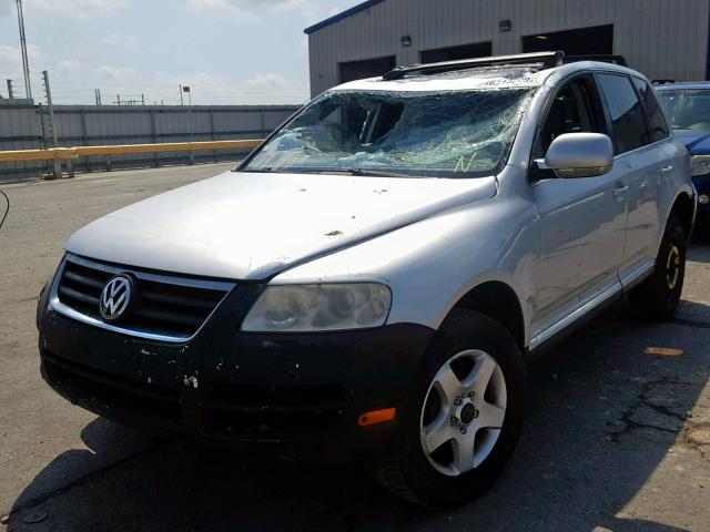 WVGZG77L56D037487 - 2006 VOLKSWAGEN TOUAREG 3. SILVER photo 2