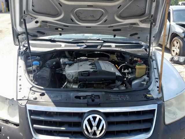 WVGZG77L56D037487 - 2006 VOLKSWAGEN TOUAREG 3. SILVER photo 7