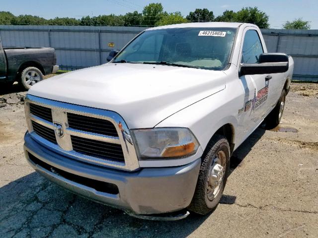 3D7LP2ET4BG628378 - 2011 DODGE RAM 2500 WHITE photo 2