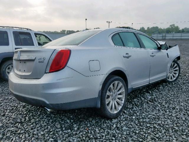 1LNHM94R99G628661 - 2009 LINCOLN MKS SILVER photo 4