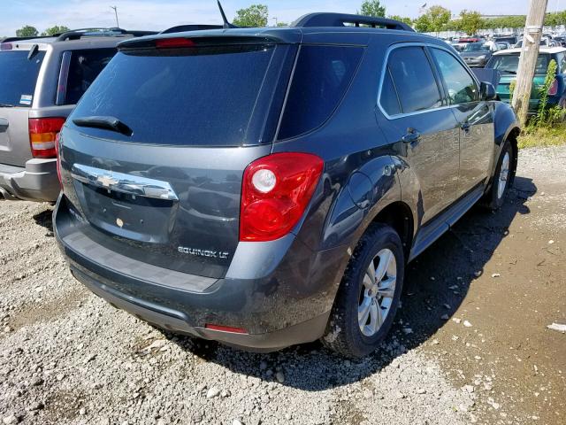 2CNFLEEW3A6311096 - 2010 CHEVROLET EQUINOX LT GRAY photo 4