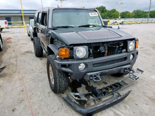 5GTDN136268314230 - 2006 HUMMER H3 BLACK photo 1