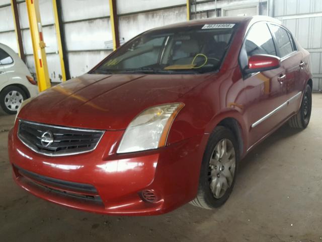 3N1AB6AP5BL682136 - 2011 NISSAN SENTRA 2.0 RED photo 2