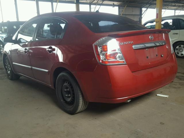 3N1AB6AP5BL682136 - 2011 NISSAN SENTRA 2.0 RED photo 3