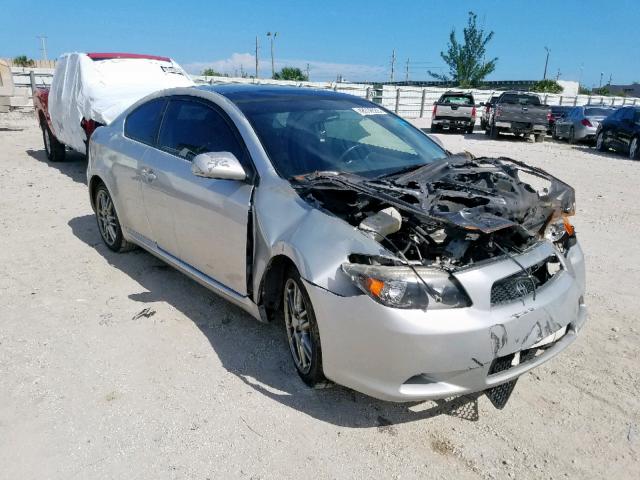 JTKDE177670212593 - 2007 TOYOTA SCION TC ვერცხლისფერი ფოტო 1