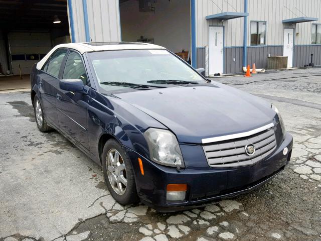 1G6DP567350163993 - 2005 CADILLAC CTS HI FEA BLUE photo 1